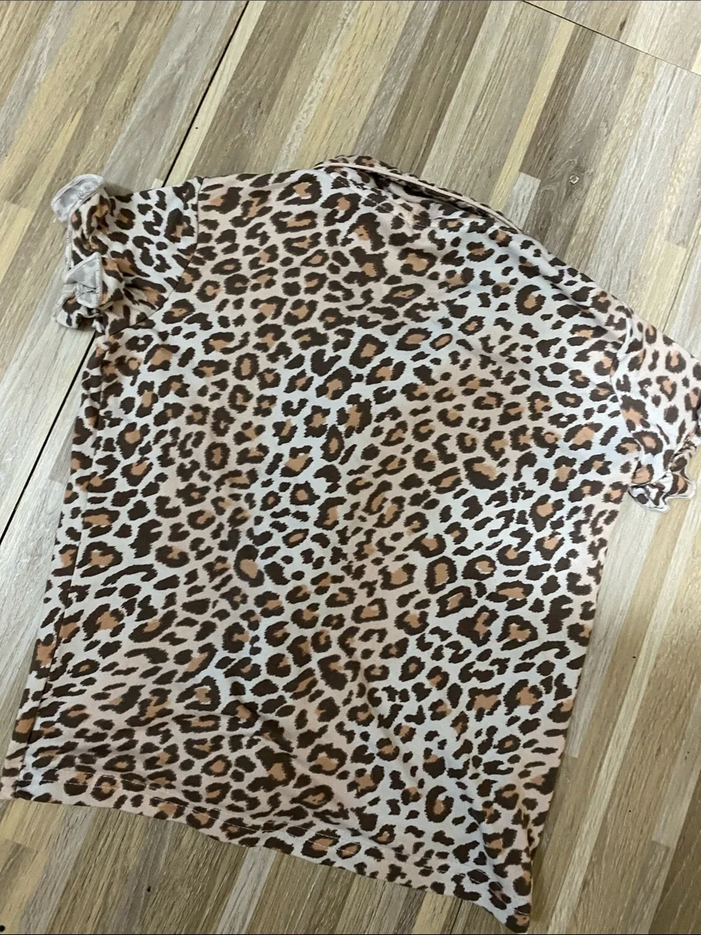 TAHARI 2 piece leopard pajama set size toddler girls 3T